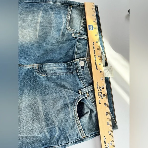 VINTAGE 2004 Gap Long and Lean Jeans Size 12 Ankle Made in USA euc - Picture 7 of 13